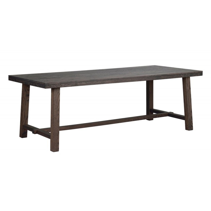 RO Brooklyn Extending Dining Table H 220x95 Dark Brown